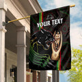 (Custom Personalised) Panthers Rugby Flag The Riff 2022 Premiers Aboriginal Art LT14