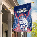 bulldogs-football-flag-western-doggies-aboriginal-art-ver02
