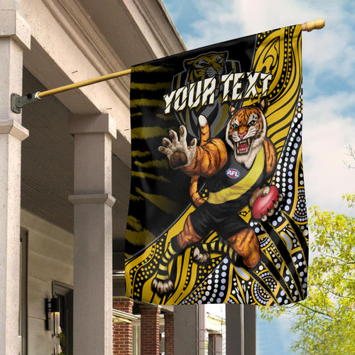 custom-personalised-richmond-football-flag-aboriginal-go-the-tigers-mascot