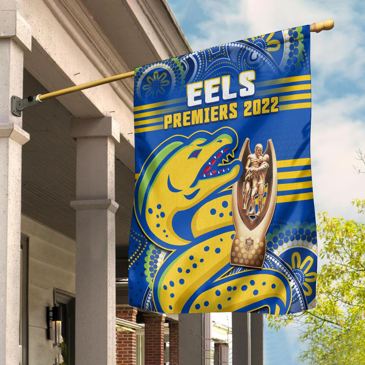 parramatta-rugby-flag-eels-premiers-2022-indigenous-artsy