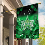 melbourne-stars-flag-gradient-aboriginal-dot-painting