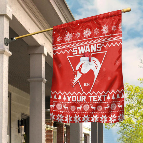 custom-personalised-swans-football-christmas-flag-sydney-indigenous-merry-xmas