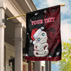 custom-personalised-new-zealand-christmas-flag-hei-tiki-red-pohutukawa-meri-kirihimete