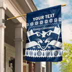 custom-personalised-cats-football-christmas-flag-geelong-aboriginal-painting