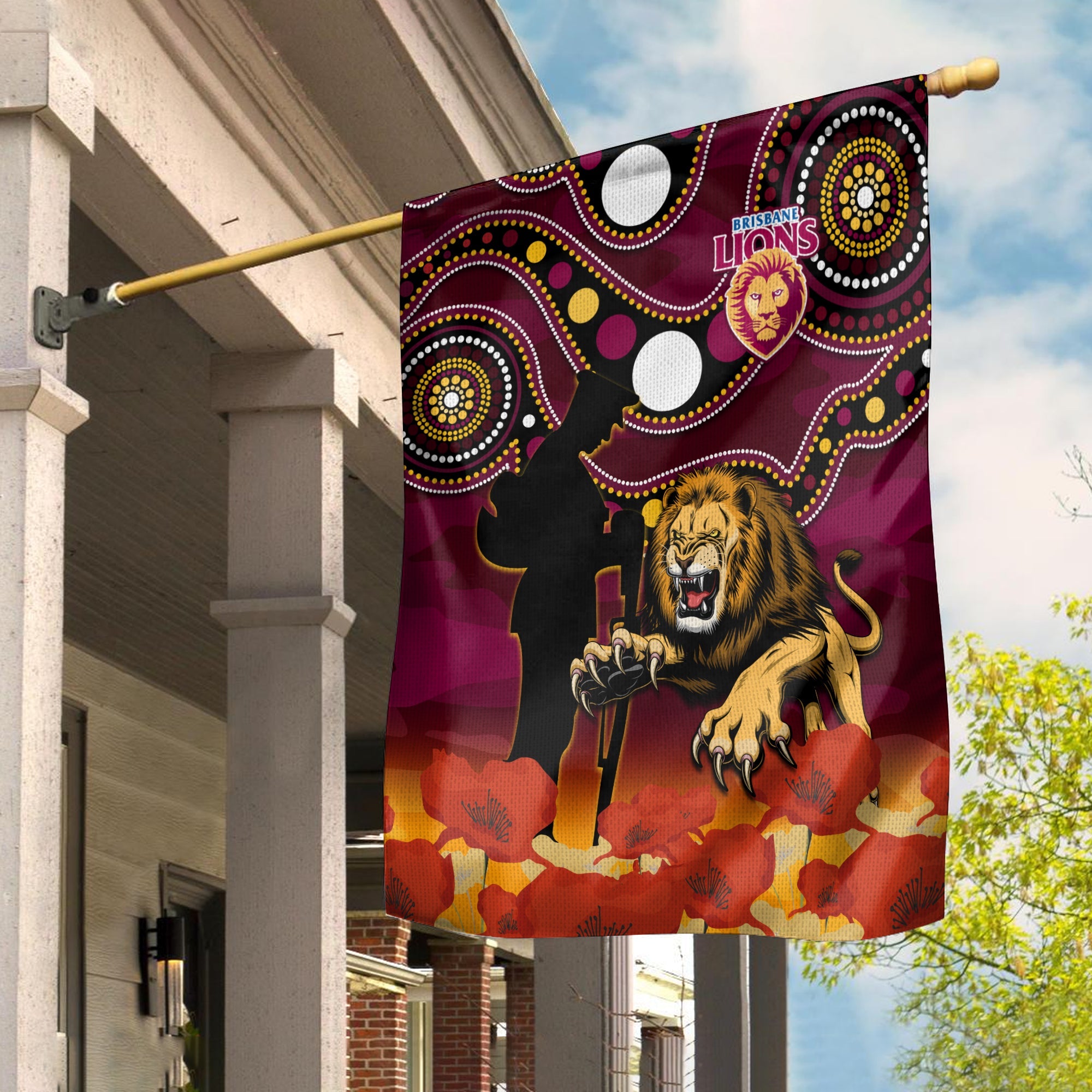 brisbane-lions-football-anzac-2023-flag-aboriginal-mix-poppy-camouflage