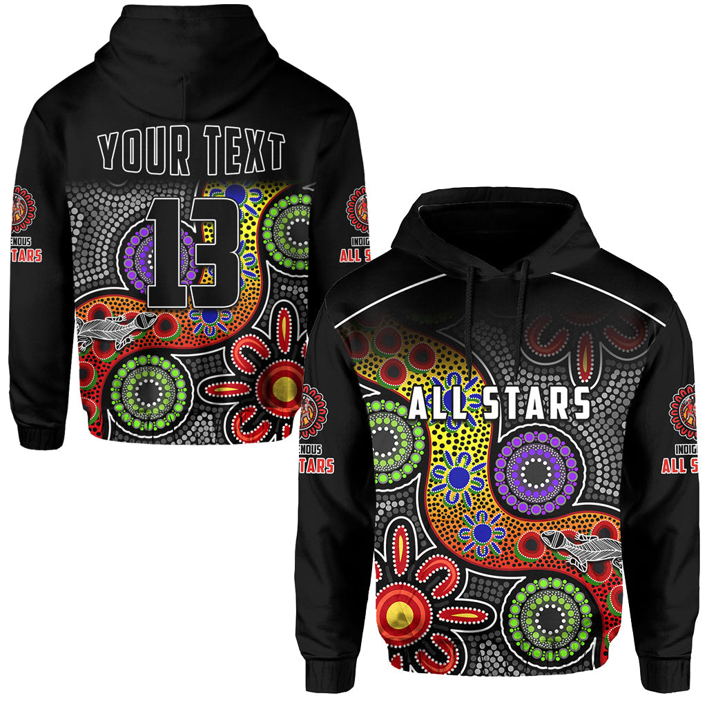 custom-text-and-number-all-stars-christmas-hoodie-indigenous-dreamtime