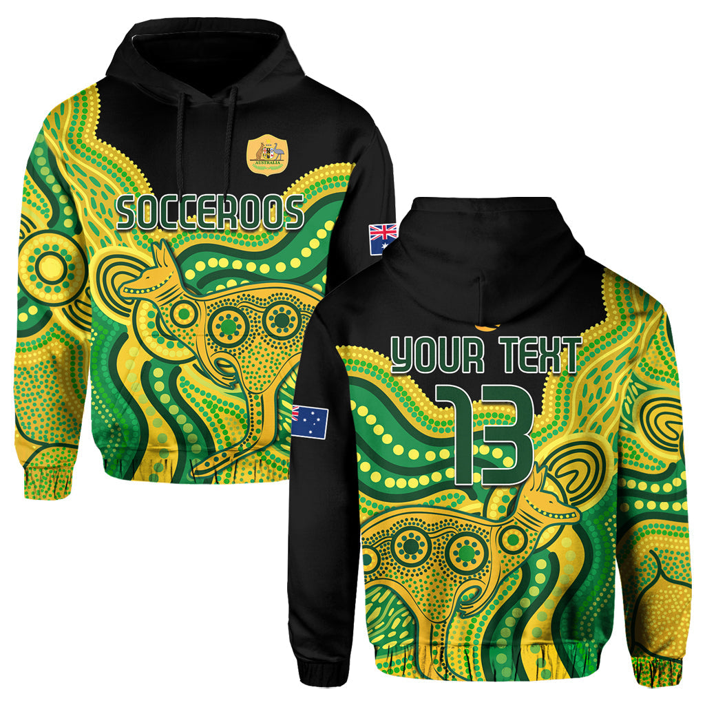 custom-text-and-number-australia-soccer-hoodie-world-cup-football-2022-socceroos-we-are-champions