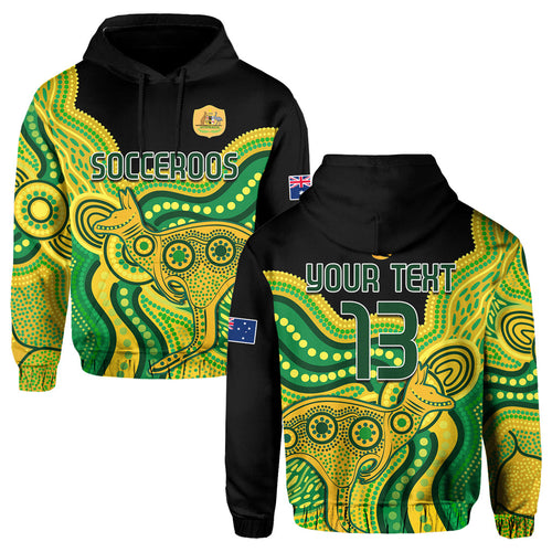 custom-text-and-number-australia-soccer-hoodie-world-cup-football-2022-socceroos-we-are-champions