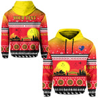 custom-personalised-australia-christmas-hoodie-proud-sydney-opera-house