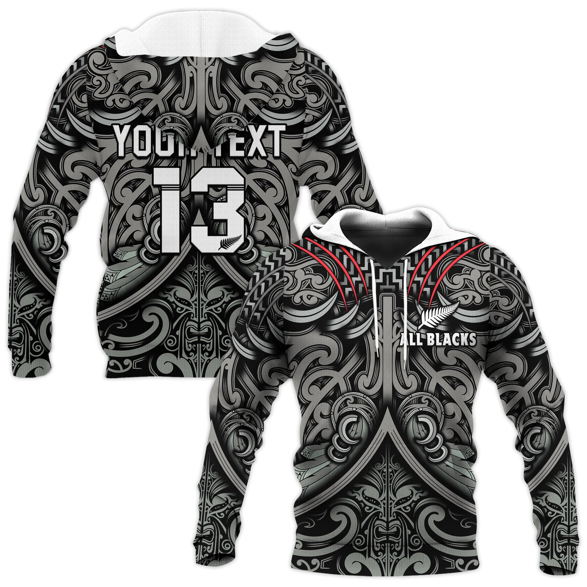 custom-text-and-number-new-zealand-silver-fern-rugby-hoodie-all-black-nz-maori-pattern