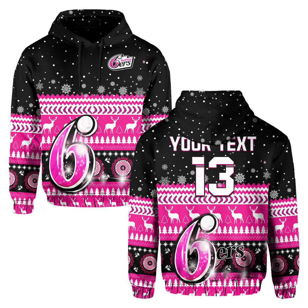 custom-text-and-number-sydney-sixers-cricket-hoodie-christmas-aboriginal