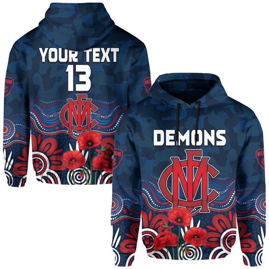 custom-text-and-number-demons-anzac-2022-hoodie-melbourne-football-aboriginal-poppy