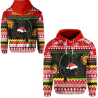 custom-personalised-panthers-christmas-hoodie-penrith-snow-mix-indigenous
