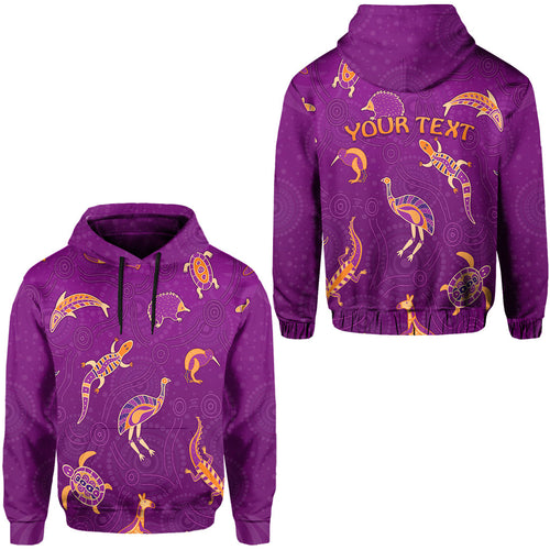 custom-personalised-aboriginal-art-hoodie-animals-australia-version-purple