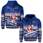 custom-text-and-number-australia-christmas-hoodie-aussie-aboriginal-santa-claus-is-surfing-with-kangaroo