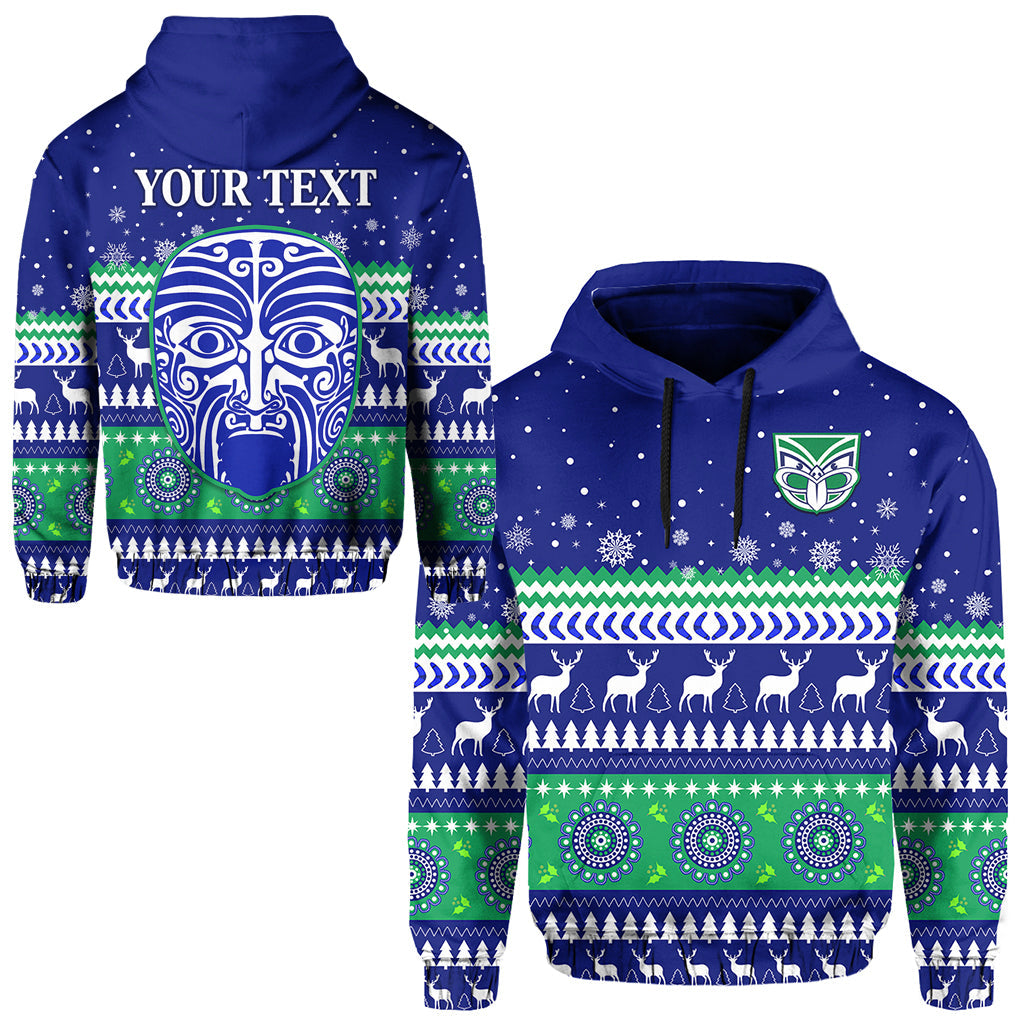 custom-personalised-warriors-hoodie-merry-christmas-new-zealand