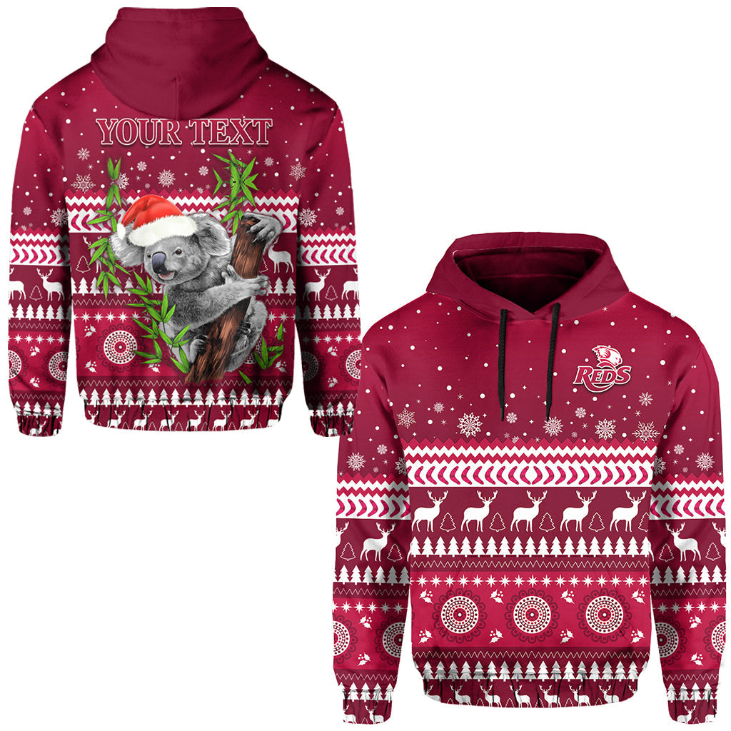 custom-personalised-reds-christmas-hoodie-queensland-rugby-indigenous