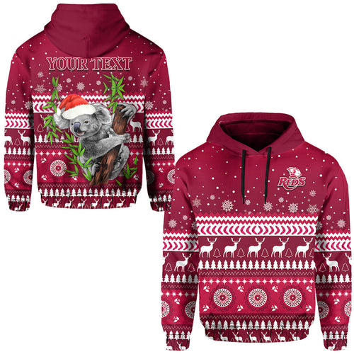 custom-personalised-reds-christmas-hoodie-queensland-rugby-indigenous