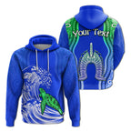 custom-personalised-torres-strait-islands-hoodie-the-dhari-mix-aboriginal-turtle-version-blue