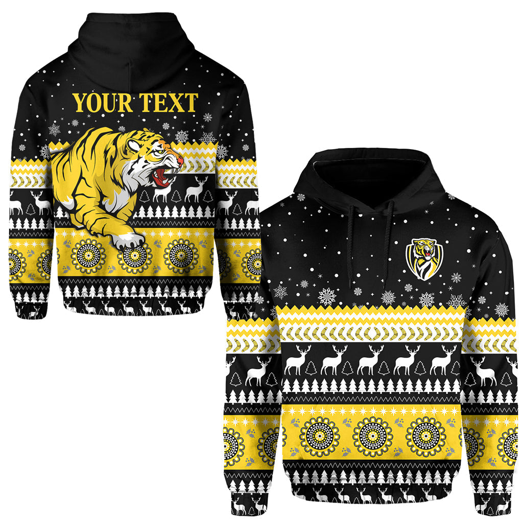 custom-personalised-tigers-christmas-hoodie-indigenous-richmond-football
