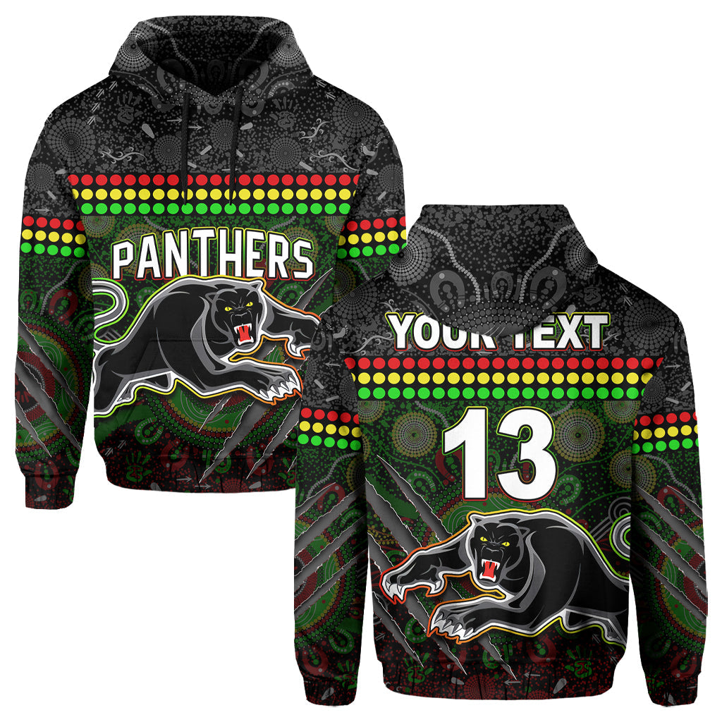 custom-text-and-number-panthers-hoodie-premiers-2022-aboriginal