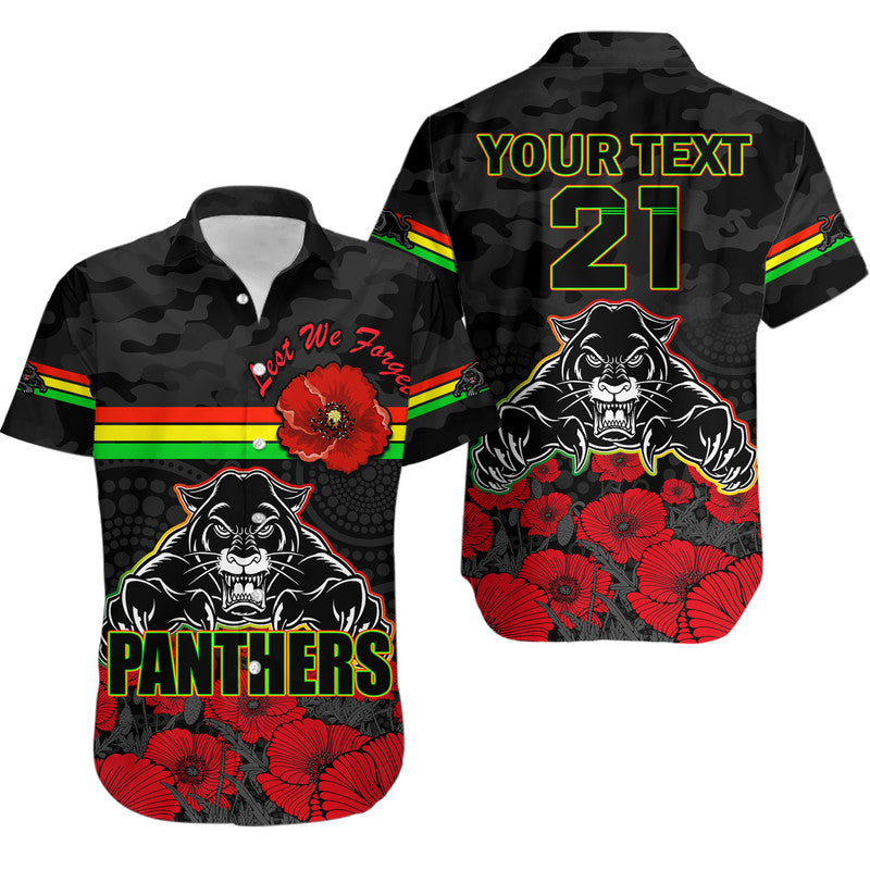 custom-personalised-panthers-rugby-anzac-hawaiian-shirt-angry-panther-camouflage-with-poppy