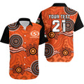custom-personalised-perth-scorchers-cricket-dots-perth-scorchers-cricket-dotsan-shirt