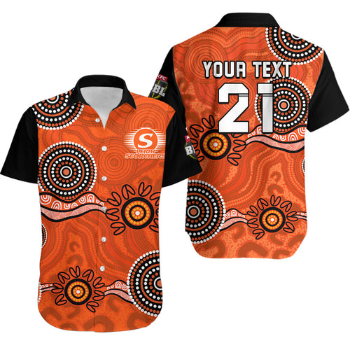 custom-personalised-perth-scorchers-cricket-dots-perth-scorchers-cricket-dotsan-shirt