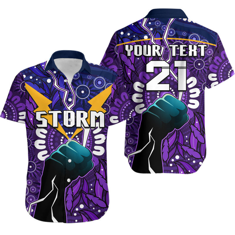 custom-personalised-storm-rugby-hawaiian-shirt-indigenous-with-thunder-go-storm