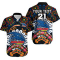 custom-personalised-adelaide-crows-football-hawaiian-shirt-boomerang-indigenous-dots