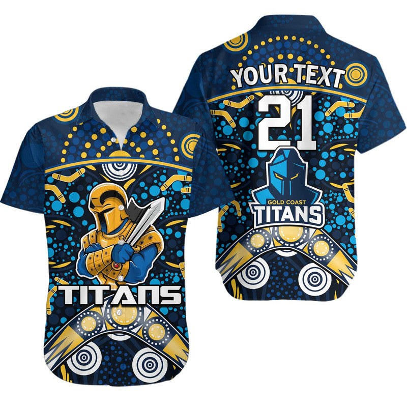 custom-personalised-titans-rugby-hawaiian-shirt-boomerang-indigenous-dots