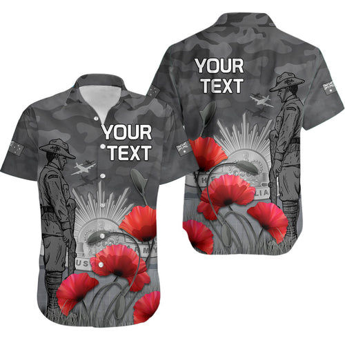 custom-personalised-remembrance-day-hawaiian-shirt-soldier-australian-army-rising-sun-with-red-poppy