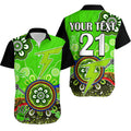 custom-personalised-sydney-thunder-hawaiian-shirt-cricket-indigenous-aboriginal-lizard-version