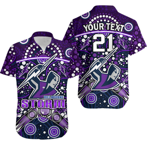 custom-personalised-storm-rugby-hawaiian-shirt-melbourne-boomerang-indigenous-dots