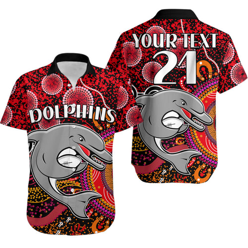 custom-personalised-dolphins-rugby-hawaiian-shirt-aboriginal-dots