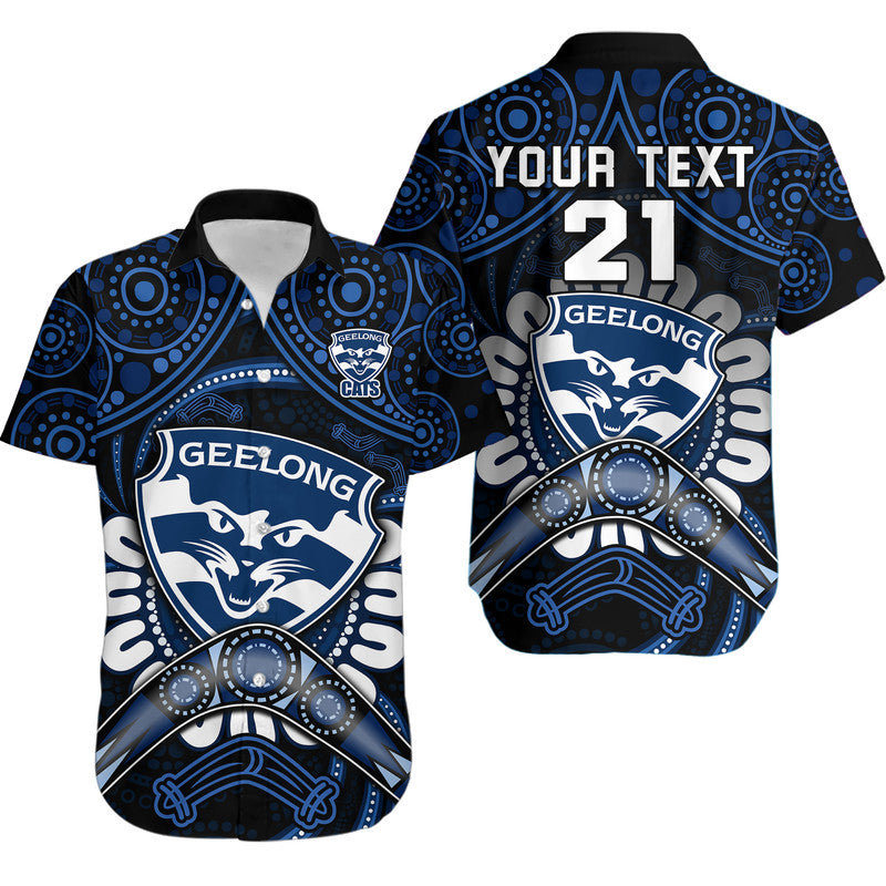 custom-personalised-cats-football-hawaiian-shirt-boomerang-indigenous-dots