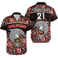 custom-personalised-dolphins-rugby-hawaiian-shirt-aboriginal-dot-painting