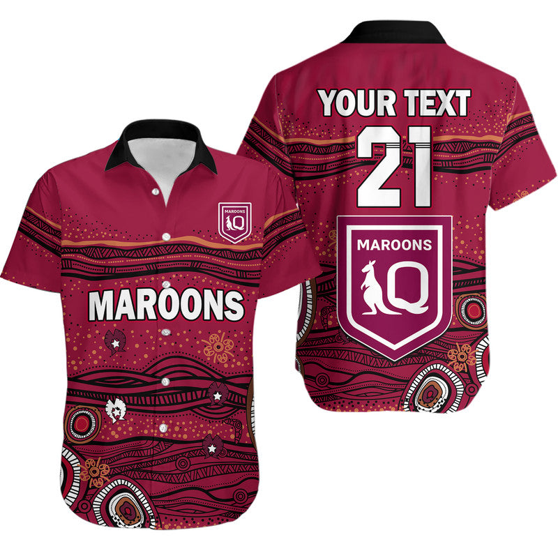 custom-personalised-qld-maroons-rugby-hawaiian-shirt-indigenous