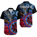 custom-personalised-australia-anzac-day-hawaiian-shirt-aboriginal-military-and-poppy-flowers-style