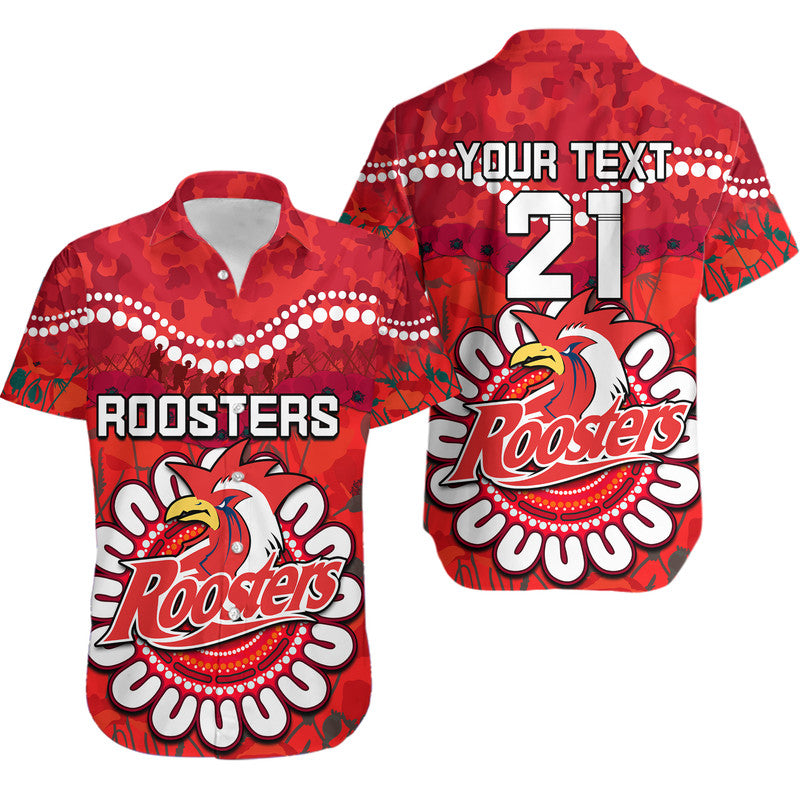 custom-personalised-roosters-rugby-anzac-hawaiian-shirt-camouflage-poppy