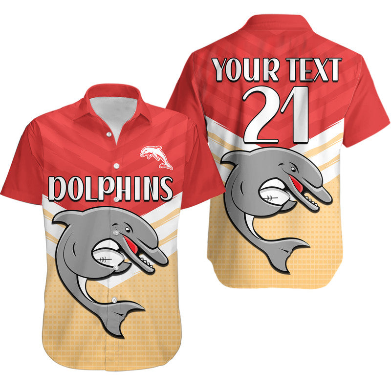 custom-text-and-number-redcliffe-dolphins-rugby-hawaiian-shirt-simple-style