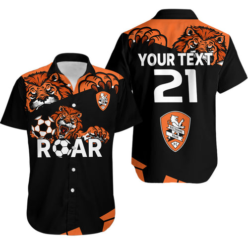 custom-personalised-brisbane-roar-soccer-hawaiian-shirt-the-roar-mascot