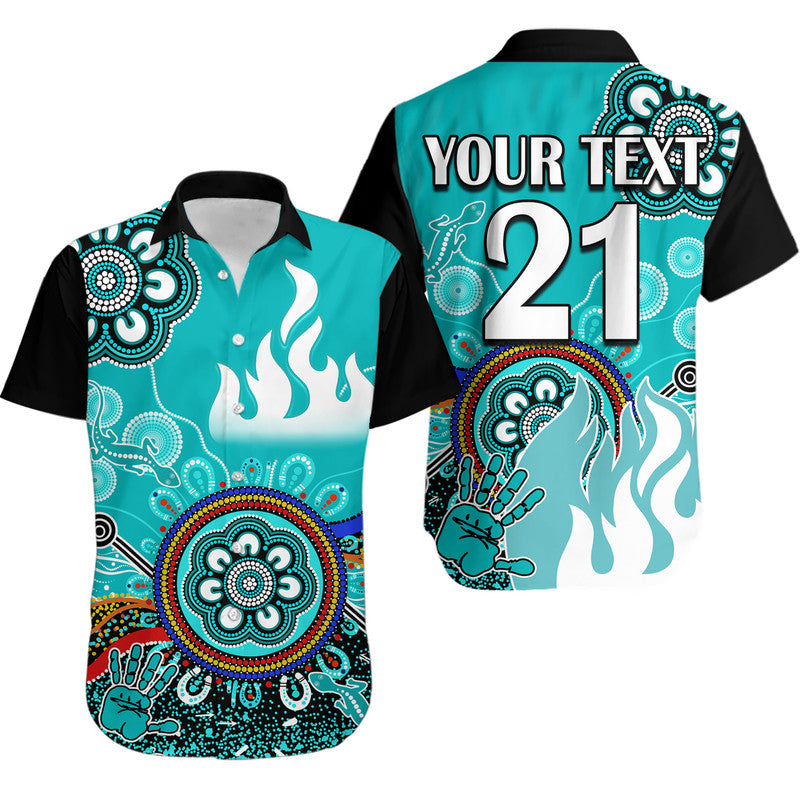custom-personalised-brisbane-heat-hawaiian-shirt-cricket-indigenous-aboriginal-lizard-version