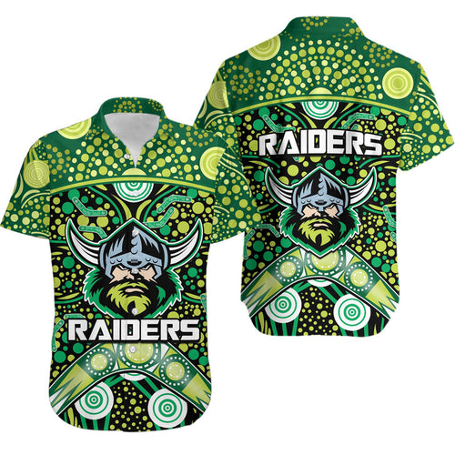 raiders-rugby-hawaiian-shirt-boomerang-indigenous-dots