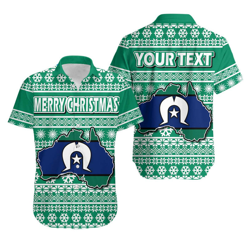 custom-personalised-australian-torres-strait-christmas-vibe-with-aboriginal-dot-painting-style-hawaiian-shirt