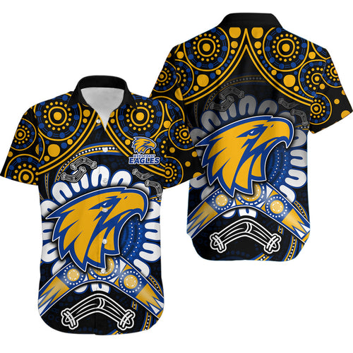 west-coast-eagles-hawaiian-shirt-boomerang-indigenous-dots