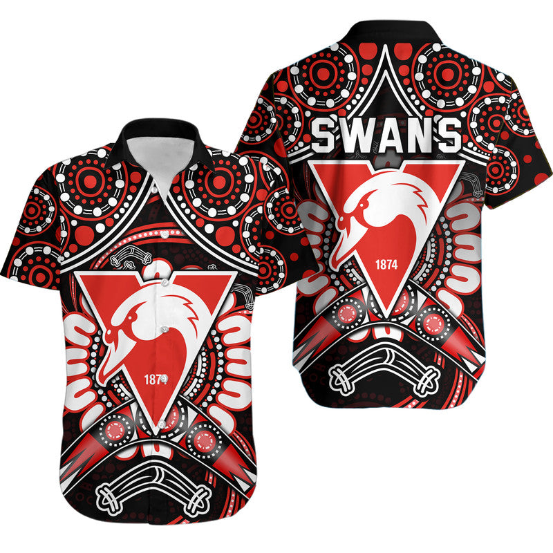 swans-football-hawaiian-shirt-boomerang-indigenous-dots
