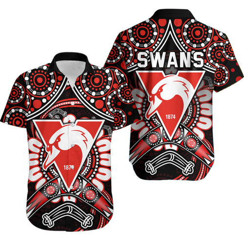 swans-football-hawaiian-shirt-boomerang-indigenous-dots