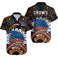 adelaide-crows-football-hawaiian-shirt-boomerang-indigenous-dots