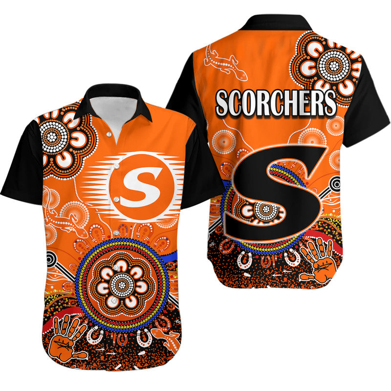 perth-scorchers-hawaiian-shirt-cricket-indigenous-aboriginal-lizard-version